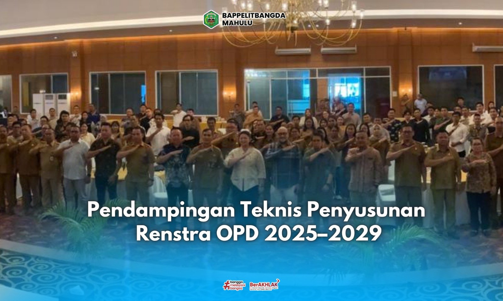 Sekda Mahakam Ulu Pimpin Konsinyering Finalisasi RPJMD 2025–2029