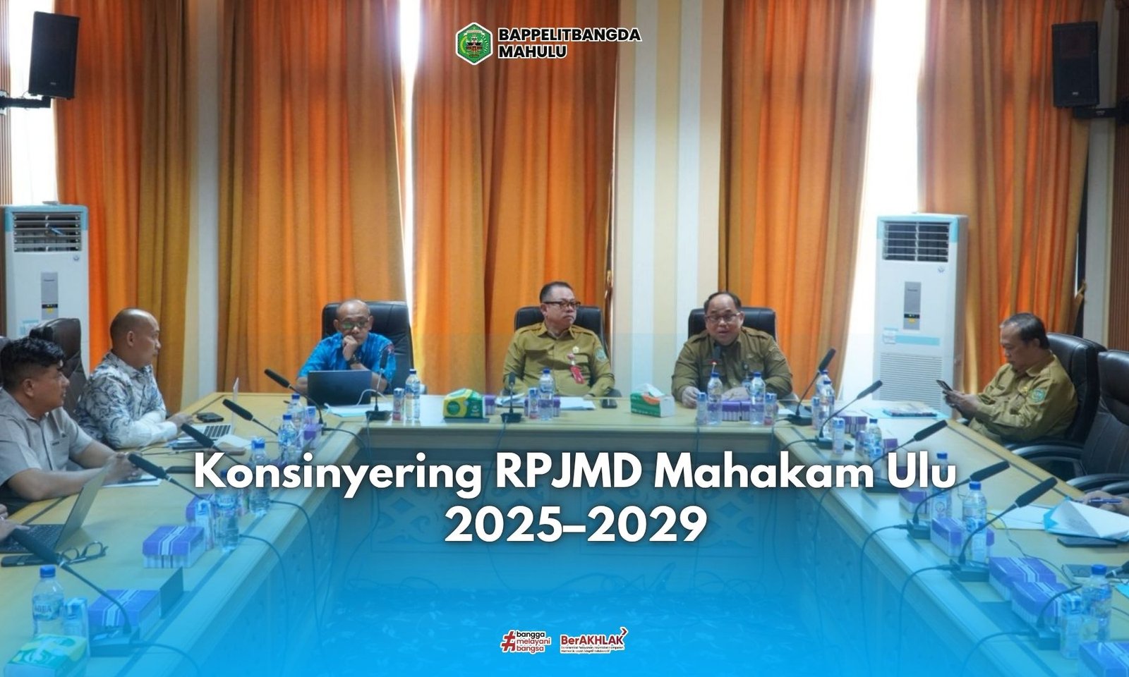 Sekda Mahakam Ulu Pimpin Konsinyering Finalisasi RPJMD 2025–2029